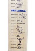 Australia and Sri Lanka Team 2012-2013 Signed Bat - 3