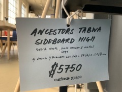 Ancestors Tabwa Sideboard, High Solid Teak - 3