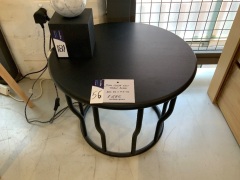 Sipa Cosse Low Table, Black Timber