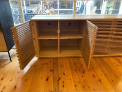 Line Series Oak Sideboard Designed by Nathan Young - 4