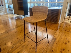 C603 Indoor/Outdoor Bar Chair Natural - 2