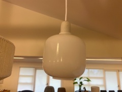 Amp Lamp Pendant Small White - 2