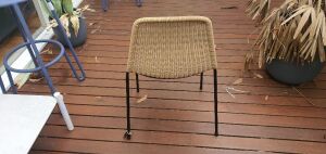 Outdoor Basket Chair Honey - 2