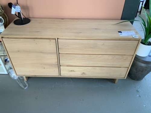 Ethnicraft Oak Wave Sideboard