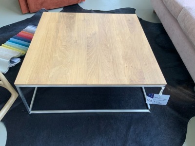 Thin Oak Coffee Table