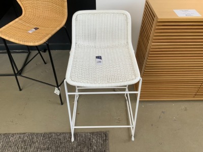 Counter Stool C607, Rattan Seat & Back