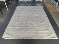 Grey Knot Rug, 2.3m x 1.6m