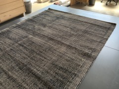 S.O.U.L Safira Black/Beige combination material, 50% Wool, 30% Polyester, 15% jute, 5% Other, 1.6m x 2.3m - 3