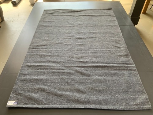 S.O.U.L Pave Charcoal combination fabric Rug, 60% Wool, 2.4m x 1.6m