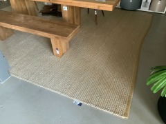Armadillo Floor Rug, 4m x 3m Jute