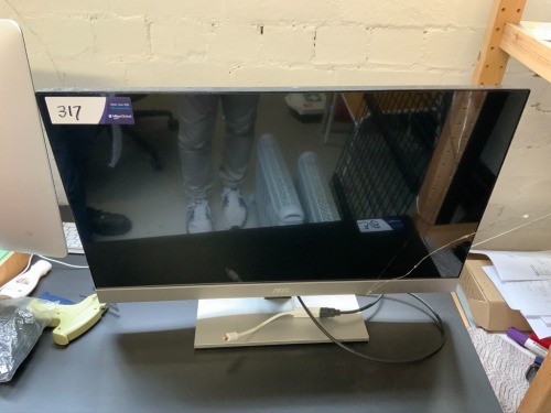 AOC Computer Monitor, 63cm and GVA 32” TV