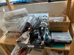 Contents of Rack (Racking not included) comprising cleaning and electrical items - 4