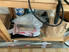 Contents of Rack (Racking not included) comprising cleaning and electrical items - 6