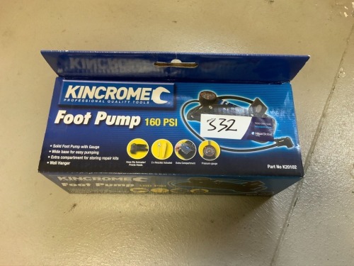 Kingchrome Foot Pump