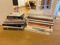 Large Stack of Assorted Interior Design Books and Magazines - 2