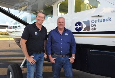 A priceless Six-day flying safari of the Outback Loop with Glenn McGrath for Two People