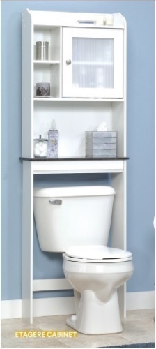 Caraway Bathroom Etagere Cabinet