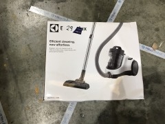 Electrolux Ease C3 Origin Vacuum Cleaner - Ice White EC31-2IW - First image used as a guide ONLY. Carton and\or items have been severly affected by water damage. - 2
