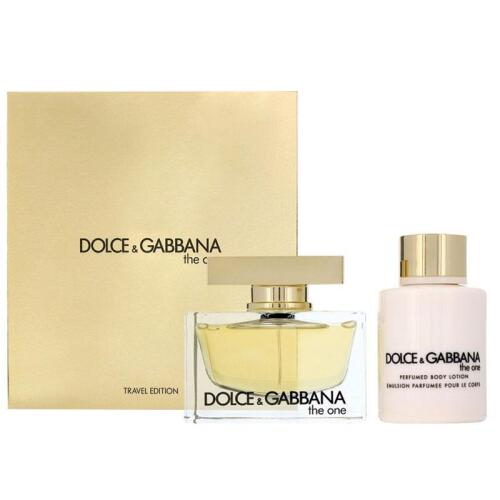 DNL ***REFUNDED*** No stock*** Dolce & Gabbana for Women The One Eau de Parfum 75ml 2 Piece Set