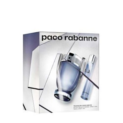 Paco Rabanne Invictus 2 pc Travel Set Edt 100ml, Travel Spray 20ml