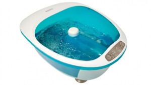 HoMedics Foot Spa with TRU-HEAT FB251 - First image used as a guide ONLY. Carton and\or items have been severly affected by water damage.