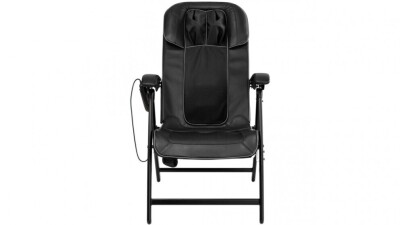 HoMedics Easy Lounge Shiatsu Massage Chair MCS-1210HBK-AU - First image used as a guide ONLY. Carton and\or items have been severly affected by water damage.