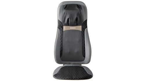 HoMedics Shiatsu Elite II Massage Cushion with Heat MCS-845H-AU - First image used as a guide ONLY. Carton and\or items have been severly affected by water damage.