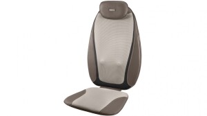 HoMedics Shiatsu Pro Plus Back Massager with Heat SBM-385H-AU - First image used as a guide ONLY. Carton and\or items have been severly affected by water damage.
