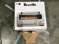 Breville the Smart Oven Pizzaiolo Benchtop Oven BPZ820BSS - First image used as a guide ONLY. Carton and\or items have been severly affected by water damage. - 2
