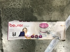 Beurer Revitalising Body Brush FC25 - First image used as a guide ONLY. Carton and\or items have been severly affected by water damage. - 2