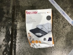 Beurer Cosy XXL Personal Heating Pad HK125 - First image used as a guide ONLY. Carton and\or items have been severly affected by water damage. - 2
