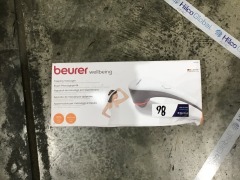 Beurer Infrared Handheld Massager MG55 - First image used as a guide ONLY. Carton and\or items have been severly affected by water damage. - 2