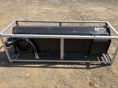 Unused 2019 Skid Steer Rotary Cultivator Attachment (Location: Archerfield, QLD)