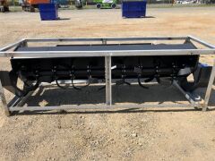 Unused 2019 Skid Steer Rotary Cultivator Attachment (Location: Archerfield, QLD) - 5