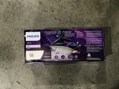 Philips PerfectCare Azur Elite Iron - Blue - GC5031/20 - First image used as a guide ONLY. Carton and\or items have been severly affected by water damage. - 2