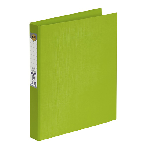 1 x carton of MARBIG PE BINDER A4 3D RING 25MM LIME. Model :5023032
