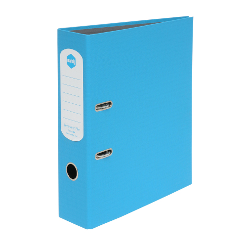 1 x carton of MARBIG HI-LITES L/A FILE A4 PE BLUE. Model :6602001