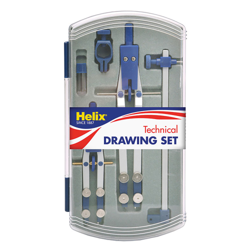 1 x carton of HELIX PRECISION PLUS DRAWING SET. Model :0352540