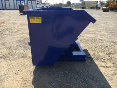 Unused 2019 1m3 Cubic Yard Forkliftable Dumping Hopper - 8