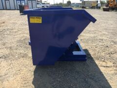 Unused 2019 1.5 Cubic Yard Forkliftable Dumping Hopper - 7