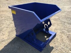 Unused 2019 1 Cubic Yard Forkliftable Dumping Hopper - 8