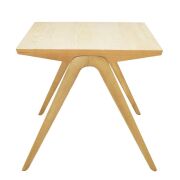 Dining Table, Nofu 858, Natural Timber Colour, 1800 x 850 x 740mm H - 2