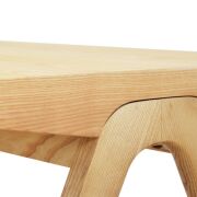 Dining Table, Nofu 858, Natural Timber Colour, 1800 x 850 x 740mm H - 3