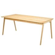 Dining Table, Nofu 904, Natural Timber Colour, 2000 x 1000 x 740mm H - 2
