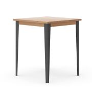 Bar Table, Square, Industrial M (PLIM 04) 900 x 900 x 1040mm H