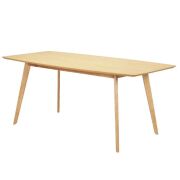 Dining Table, Nofu 653, Natural Timber Colour, 2000 x 1000 x 740mm H - 2