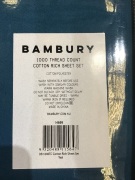 Bambury Cotton Rich Sheet Set Double Teal C20BCSSDTEA 2443 - 2