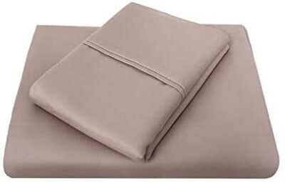 Bambury Bamboo Cotton Sheet Set Double Mocha C20BCSSDMOC 2447