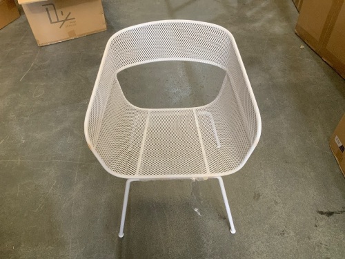 White Timber Dining Chair