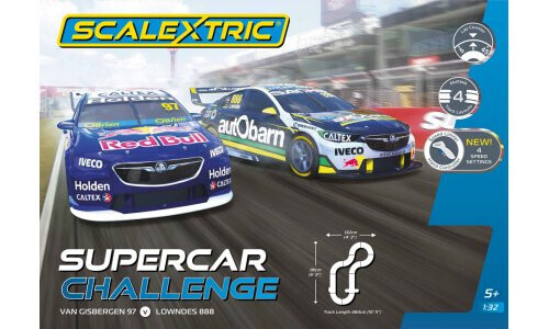 SCALEXTRIC Supercar Challenge Slot Car Set 35-C1400 3064